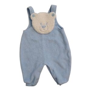 Vintage Y2k Cuddle Bear Pastel Blue Bear Romper